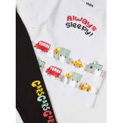  Car Print Short Sleeves BCI Cotton T-shirt and Pyjama Set, fig. 4 