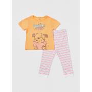  Printed Round Neck T-shirt and Full Length Pyjama Set, fig. 1 