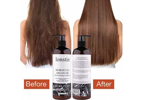  lonstin Moisturizing Conditioner for Damaged, Split Ends, Dry, Frizzy Hair Intense Hydration - 500ml, fig. 4 