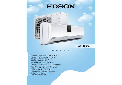  HDSON Air Conditioner 1230 Watt (HAS-12SR6), fig. 1 