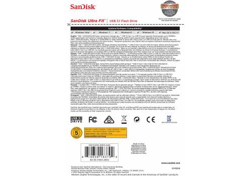  SanDisk -  SDCZ430-256G-G46 256GB Ultra Fit USB 3.1 Flash Drive, fig. 6 