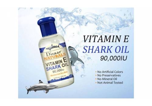  Disaar Naturals Vitamin E Shark Oil 90,000 IU Moisturizes, fig. 2 