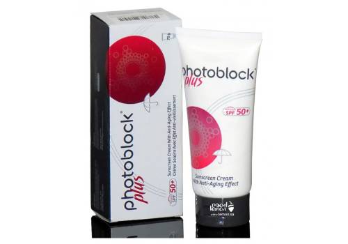  Photoblock Plus Sunscreen Cream and Symptoms of Premature Aging, fig. 1 