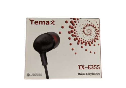  Temax Earphone - TX-E355 - Wired, fig. 2 