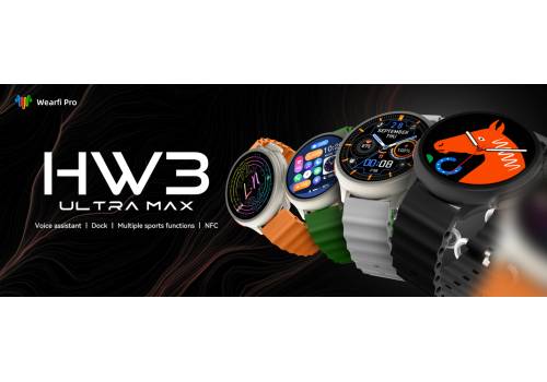  HW3 ultra max smart watch, fig. 4 