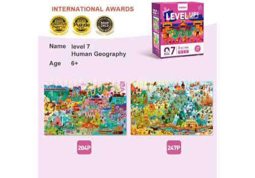  Mideer Level Up Puzzles - World Travel, fig. 2 