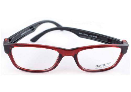  نظارة طبية من Optelli - لون أحمر أسود, fig. 1 