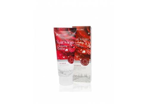  3W clinic rose water cleansing foam, fig. 1 