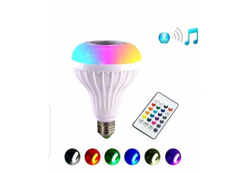  13-color light bulb with Mp3 built-in speaker, fig. 1 