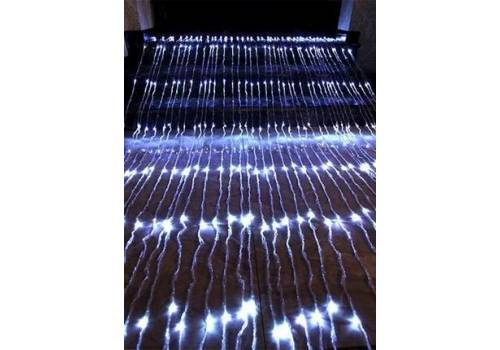  Snow waterfall lighting for decoration of couches, rooms and curtains - 3 m x 3 m, fig. 3 