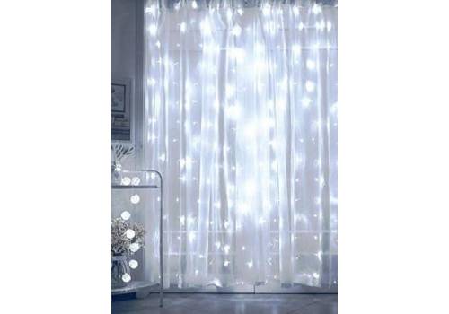  Snow waterfall lighting for decoration of couches, rooms and curtains - 3 m x 3 m, fig. 4 