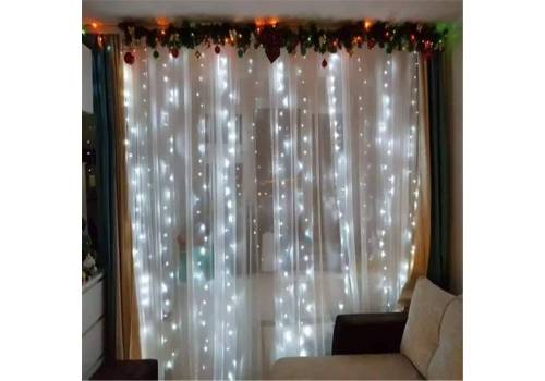  Snow waterfall lighting for decoration of couches, rooms and curtains - 3 m x 3 m, fig. 5 