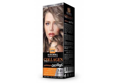  Nitro Canada Collagen Pro Hair Dye - Medium Ash Blonde (7.01), fig. 1 