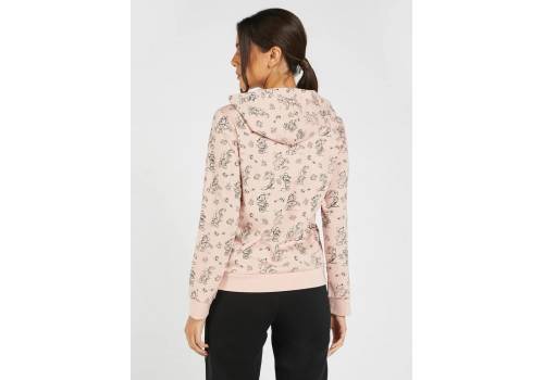  Mickey and Minnie Mouse All-Over Print Sweatshirt with Long Sleeves and Hood, fig. 2 
