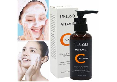  MELAO Herbal Vitamin C Cleanser Face Wash Cleansing Foam Facial Anti Aging 100ml, fig. 2 