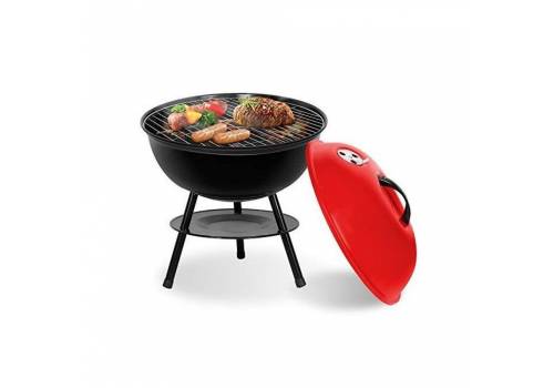  Portable charcoal grill, fig. 1 