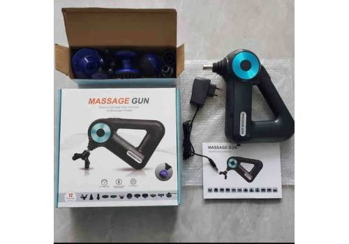  Rechargeable massage gun with 12 different heads, fig. 5 
